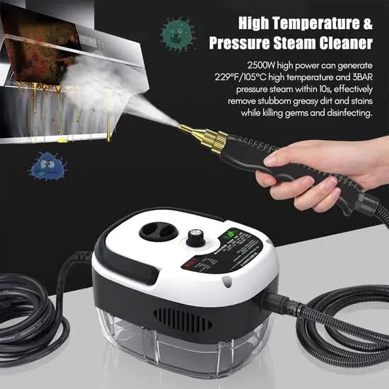 اكتشف جهاز التنظيف بالبخار الأصلي متعدد الاستخدامات 15S heating up 2500w😱🔥✨ | تنظيف عميق و تعقيم فوري، بدون مواد كيميائية!